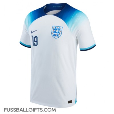 England Mason Mount #19 Fußballbekleidung Heimtrikot WM 2022 Kurzarm